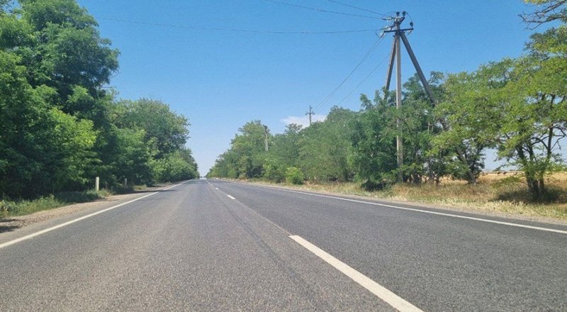 Дорогу между трассами на Джанкой и Армянск отремонтировали в Крыму - «Новости Крыма»