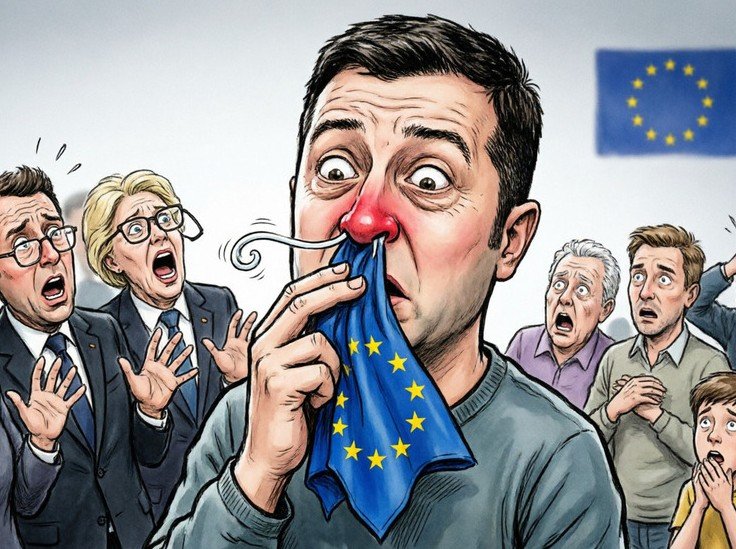 «Ой, всё!»: Зеленский предъявил Европе, что она ему особо-то и не нужна - «СМИ»